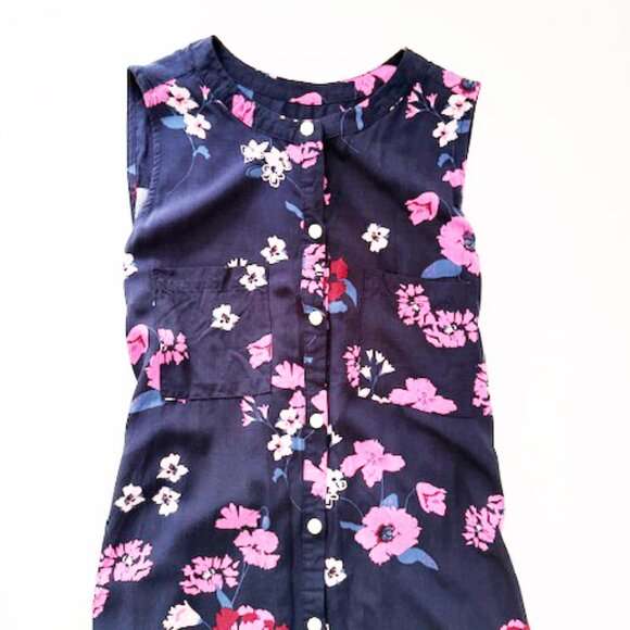 Gap Petite XS shirtwaist dress with waist tie - Picture 8 of 10